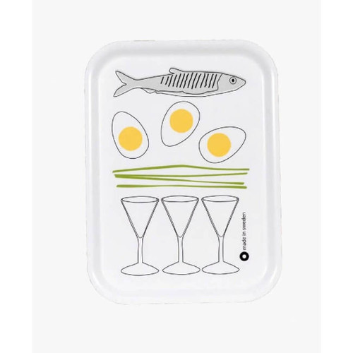 Rotordesign Serving Tray Herring and Egg Rotordesign Serving Tray Herring and Egg