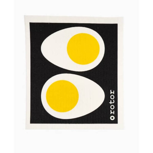 Rotodesigns Kitchen Towel, Egg Halves