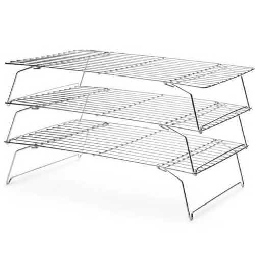 Fox Run Brands Stackable Cooling Rack Set, 3-Piece Fox Run Brands Stackable Cooling Rack Set, 3-Piece