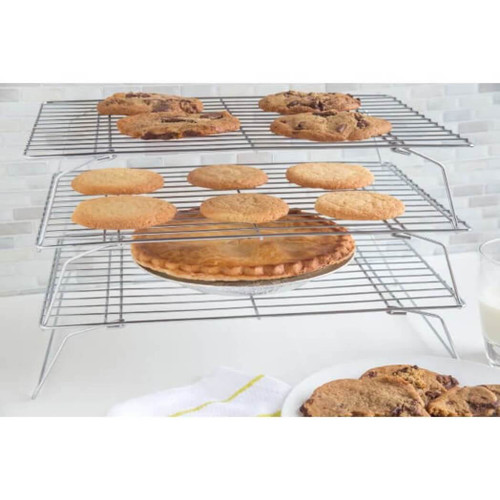 Fox Run Brands Stackable Cooling Rack Set, 3-Piece Fox Run Brands Stackable Cooling Rack Set, 3-Piece