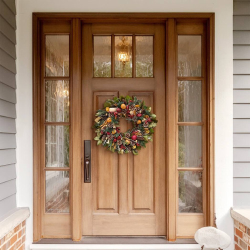 Andaluca Cinnamon Orange & Pinecone Wreath