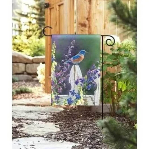 Studio M BreezeArt Garden Flag, Bluebird Song Garden Flag Studio M BreezeArt Garden Flag, Bluebird Song Garden Flag