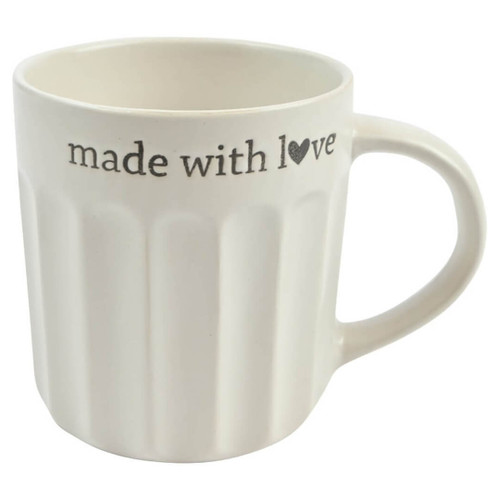 Boston Warehouse 18-OZ Bistro Mug, Made With Love 