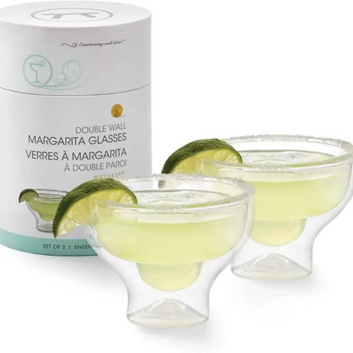 Outset Margarita Glasses, Set of 2 