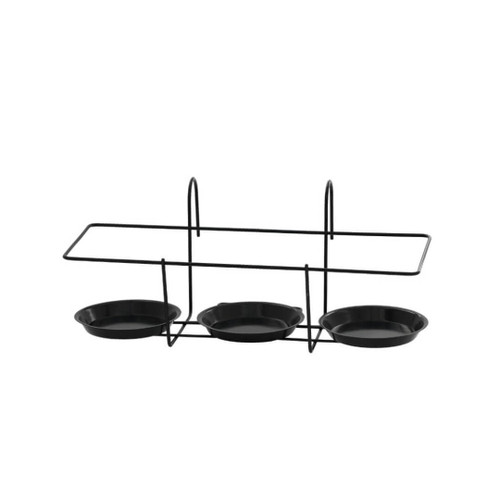 Plint Balcony Flower Pot Holder, 3 Black Plint Balcony Flower Pot Holder, 3 Black