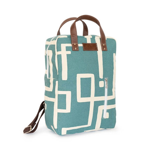 Maika Zippered Backpack with Laptop Compartment - Malibu
