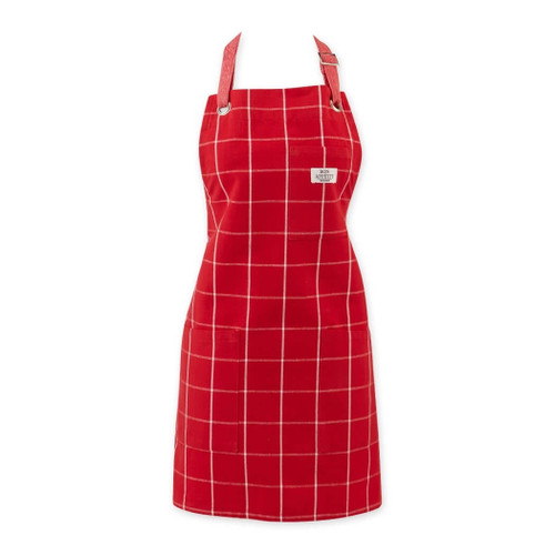 DII Red Cider Windowpane Apron DII Red Cider Windowpane Apron