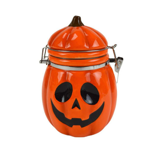 Boston Warehouse Pumpkin Hinged Jar 