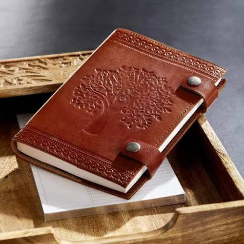 Matr Boomie Aranyani Tree of Life 5x7 Leather Journal-Refillable Matr Boomie Aranyani Tree of Life 5x7 Leather Journal-Refillable