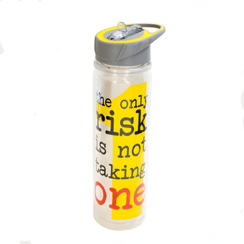 Bostonware House 20-oz Insulated Sports Bottle, Only Risk