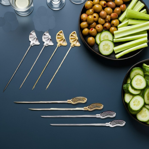 Be Our Guest Reusable Metal Cocktail Picks