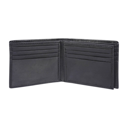 Greenwood Leather Men's Leather Wallet Nelson, Black