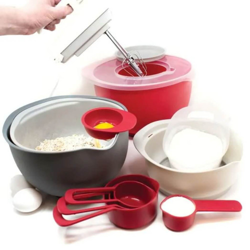Norpro Nested Mixing Bowls and Measuring Cup 12-piece Set