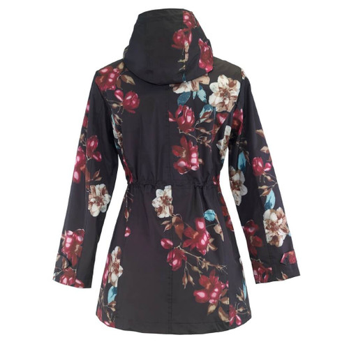 Galleria Botanical Raincoat, Black