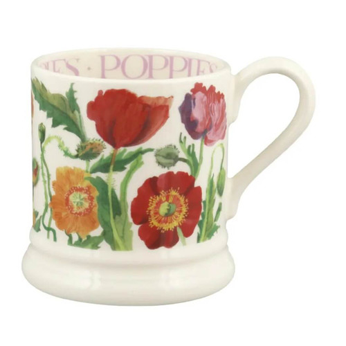  Emma Bridgewater Flowers Poppy 1/2 Pint Mug