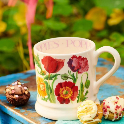 Emma Bridgewater Flowers Poppy 1/2 Pint Mug