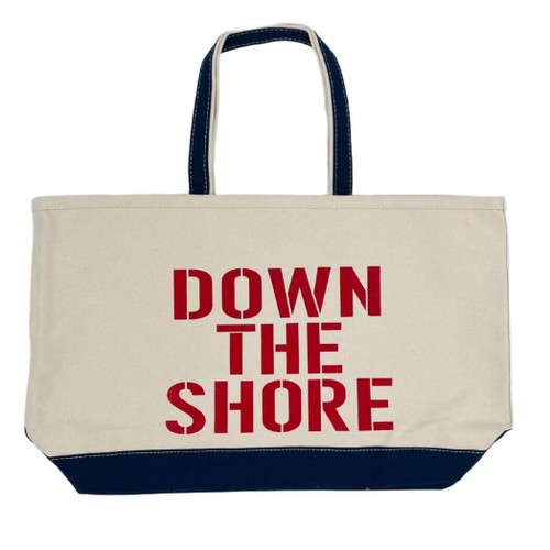Crab & Cleek Down The Shore Canvas Tote Bag