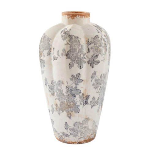 Maison 13.4-inch Antique Botanical Vase