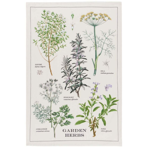 Now Designs Garden Herbs Dish Towel