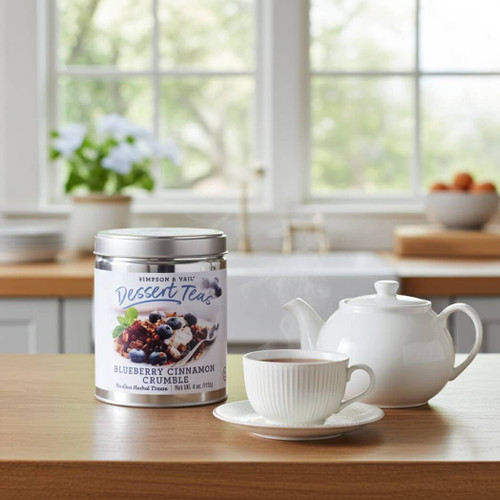Simpson & Vail Blueberry Cinnamon Crumble Dessert Tea