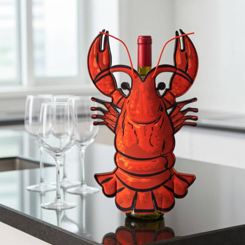 Boston Warehouse Lobster Wine Bottle Cover