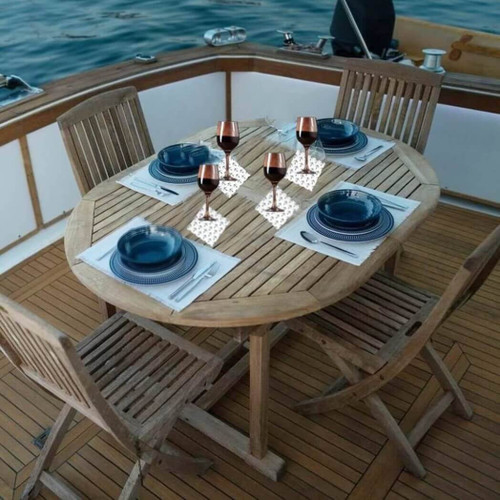 IHR Boston International Paper Cocktail Napkins, Anchor Dots, Pack of 20