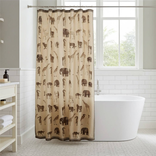 Natural Habitat Shower Curtain,  Animal Kingdom