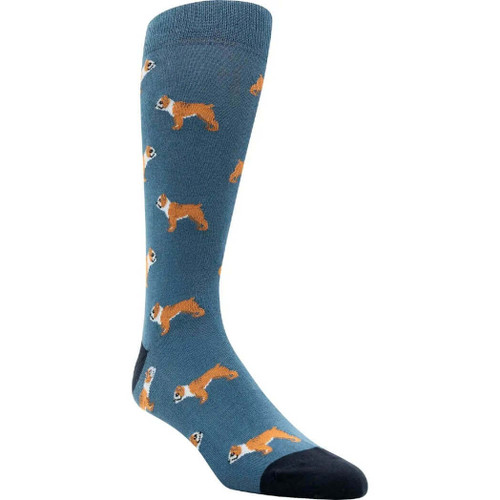 ELL & Atty Premium Men's Mid-Calf Socks - Bulldog