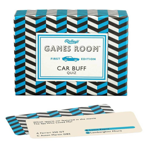 Ridley's Car Buff Trivia Card Game