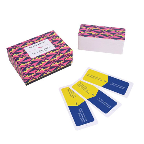 Game Room This or That Party Game