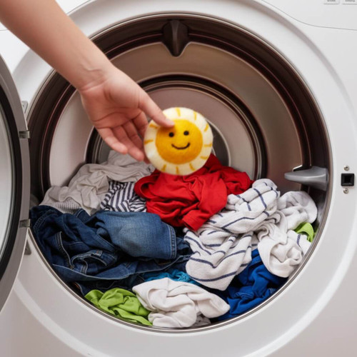 Porter Lee's Organic Wool Dryer Ball-Sunny Sunshine