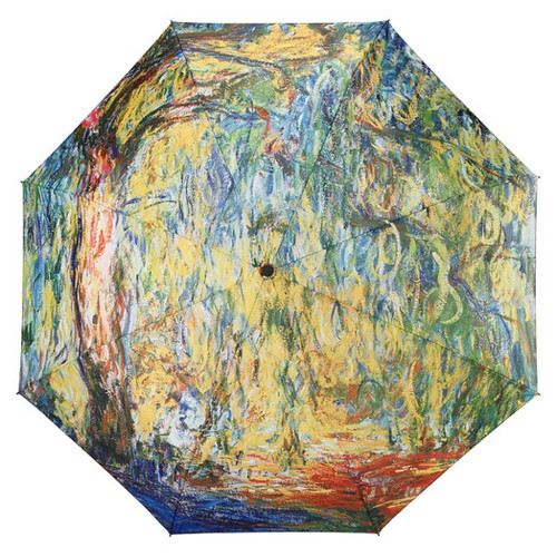 Galleria Folding Umbrella, Monet's Large Willow at Giverny