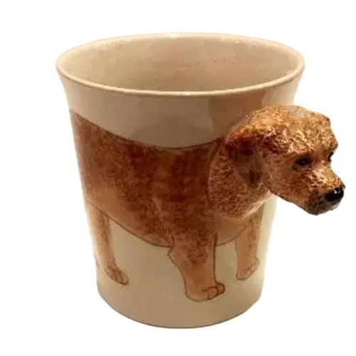 Sea Island Imports Stoneware 8-Oz Mug, Goldendoodle