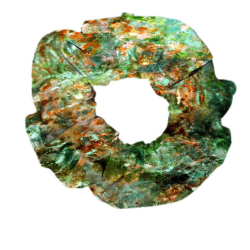 Galleria The House at Giverny Viewed From Rose Garden Scrunchie