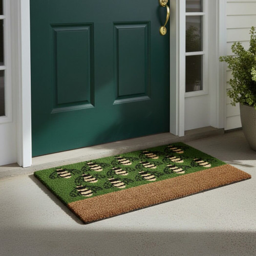 Tag Busy Bees Boot Scrape Coir Doormat