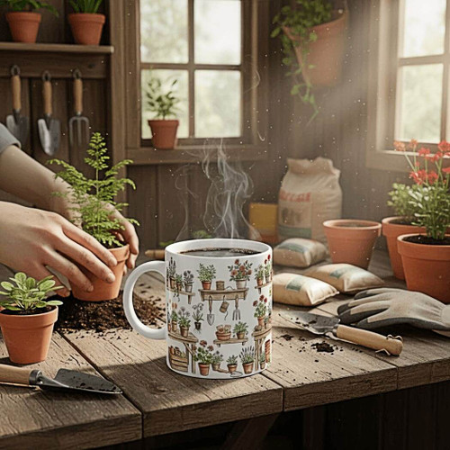 Potting Shed Mug Set