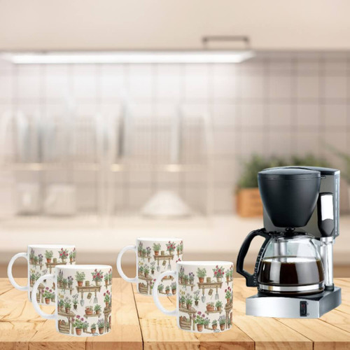 Potting Shed Mug Set