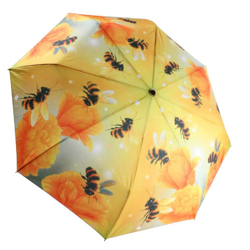 Galleria Bees Folding Umbrella