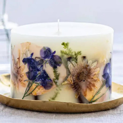Rosy Rings Petite Botanical Candle - Vanilla Rain