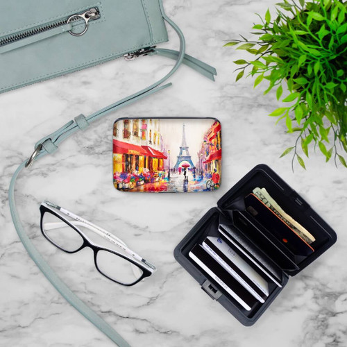 Monarque Armored Wallet, Travel Paris