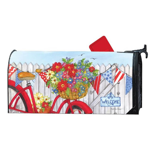 Studio M Mailwrap Mailbox Cover, Freedom Bike