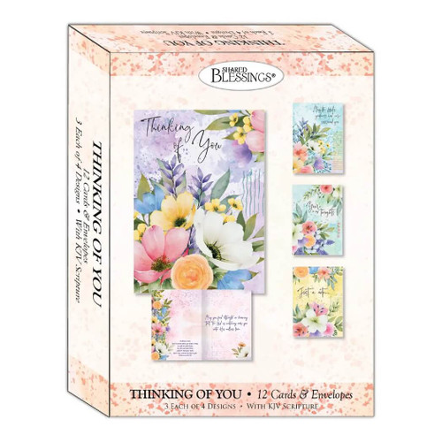 Shared Blessings Garden Reflections, Thinking of You, 12 Cards