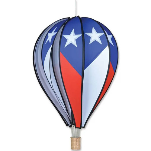 Premier Kites 26-in Hot Air Balloon Garden Spinner,  Patriotic