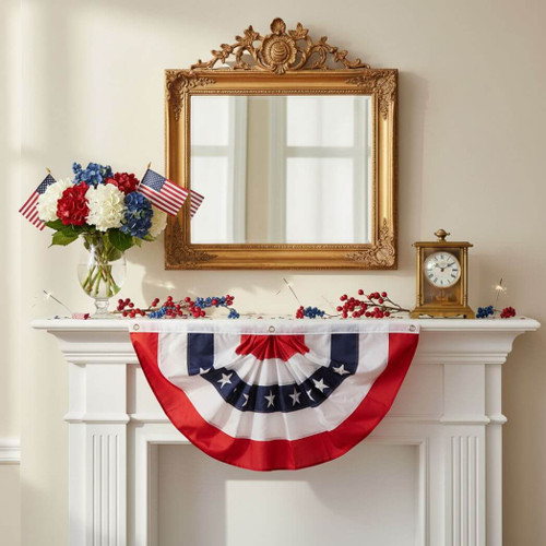 Premier Kites 36" American Flag Bunting, Patriot