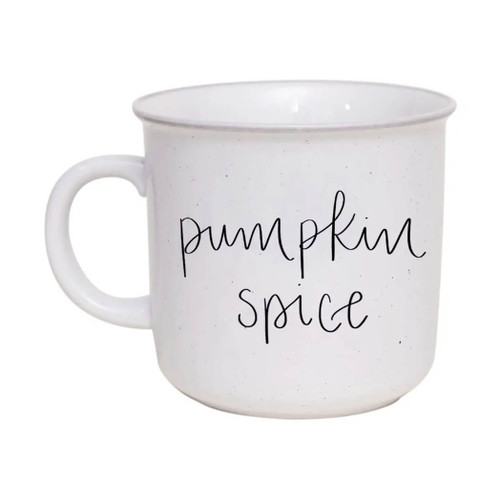 Sweet Water Decor Pumpkin Spice Mug, White