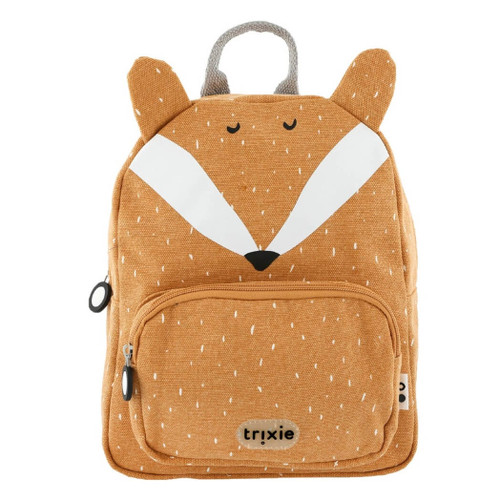 Trixie Baby Mr. Fox Backpack,  Toddler & Kids Backpack, Brown