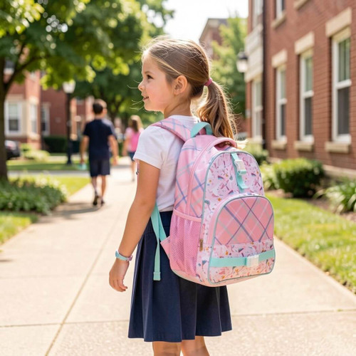 Stephen Joseph All Over Print Kids Backpack, Unicorn, 16-Inch, Pink