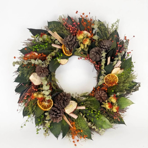 Andaluca Country Citrus Fall Wreath