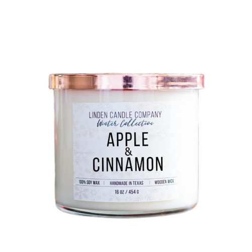 Linden Candle Company 16-oz Apple Cinnamon Soy Candle