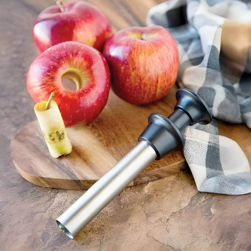 Norpro Stainless Steel Apple Corer With Plunger Norpro Stainless Steel Apple Corer With Plunger